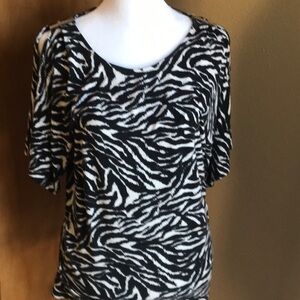 Michael Kors zebra Print Women's Top
